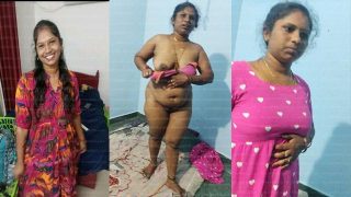 Hot Aunty Boobs Play – Tamil Dildo Sex